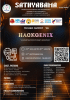 Techno Summit '26 – HackGenIX '26 Hackathon Poster